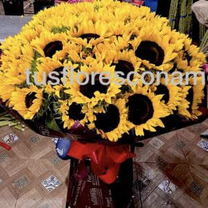Ramo bucho de girasoles